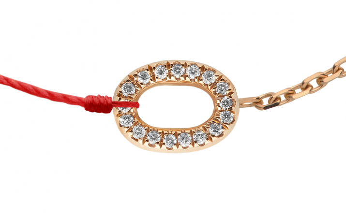Double Bracelet Mini Sacré Rose Gold RedLine Jewelry - Redline - 0++
