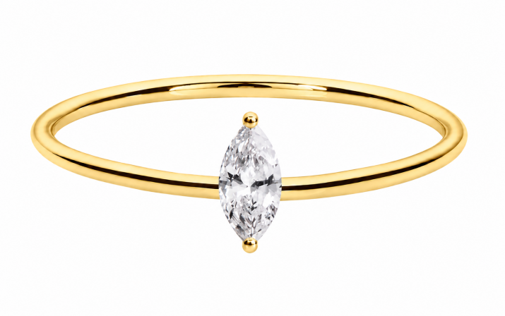 Bague Jonc Majesté Or Jaune - Redline - 0++