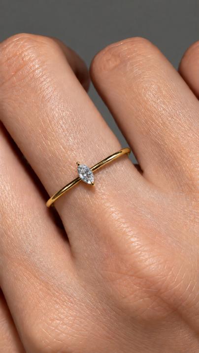 Bague Jonc Majesté Or Jaune - Redline - 0++