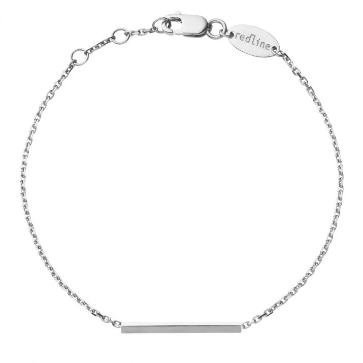 Bracelet chaîne or blanc - Redline - 0++