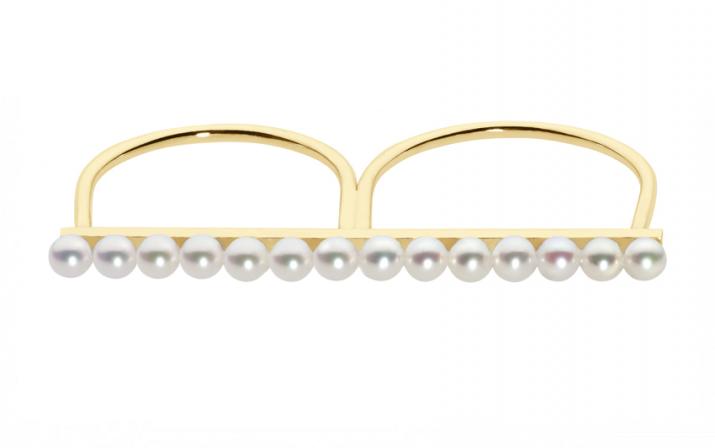 Jonc Ring Empire Akoya Yellow Gold RedLine Jewelry - Redline