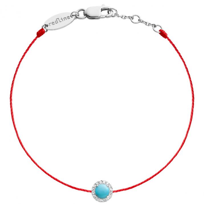 Redline Bijoux - Reine Turquoise - Bracelet Fil Femme avec