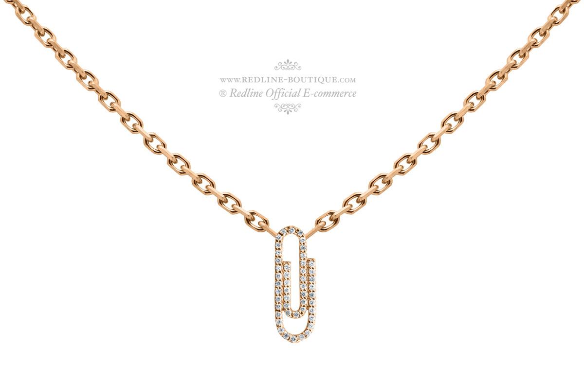Bracelet Souple Chaîne Trombone Avec Diamants CZ – Bijouxmode