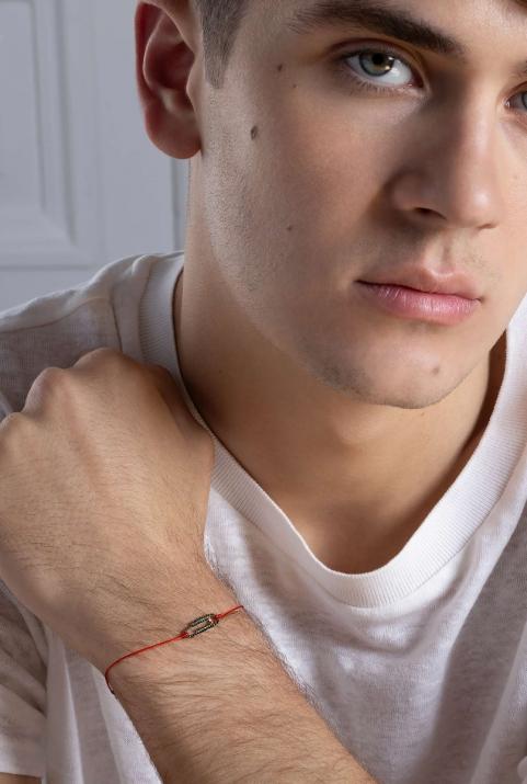 Bracelet Trombone Homme Kcolor Fil Or Jaune - Redline - 0++