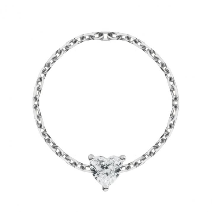 Bague bien Aimé Chaine or Blanc - Redline