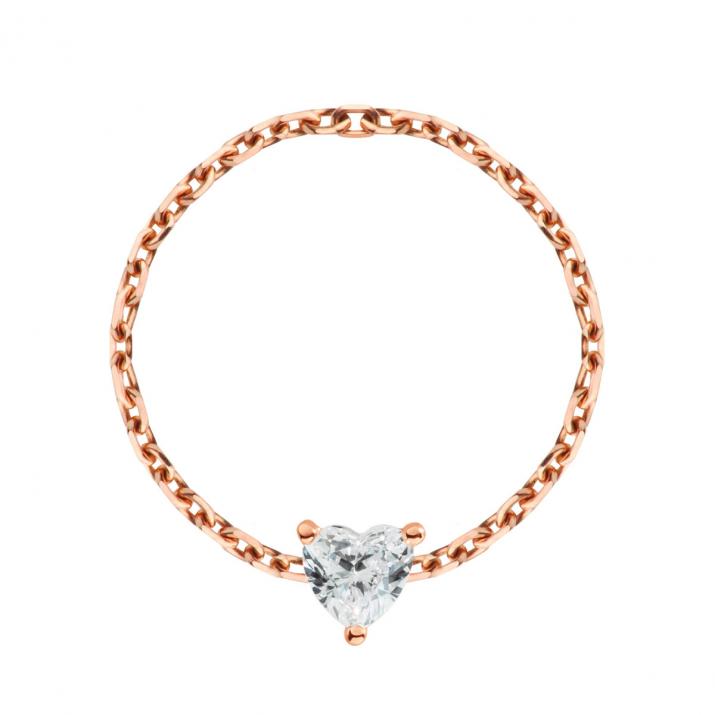 Bague bien Aimé Chaine or Rose - Redline