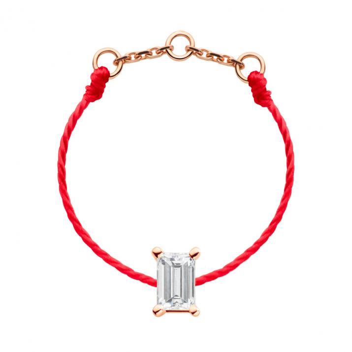 Bague Fil Comtesse Or Rose - Redline