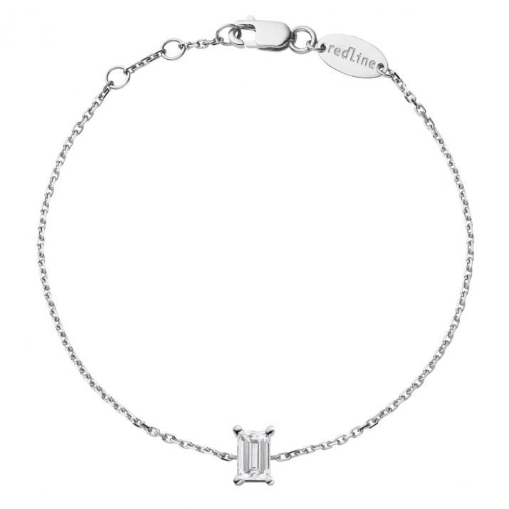 Bracelet chaîne Sa ComtesseOr Blanc - Redline