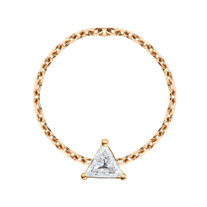 Bague Chaîne Impératrice Or Jaune - Redline