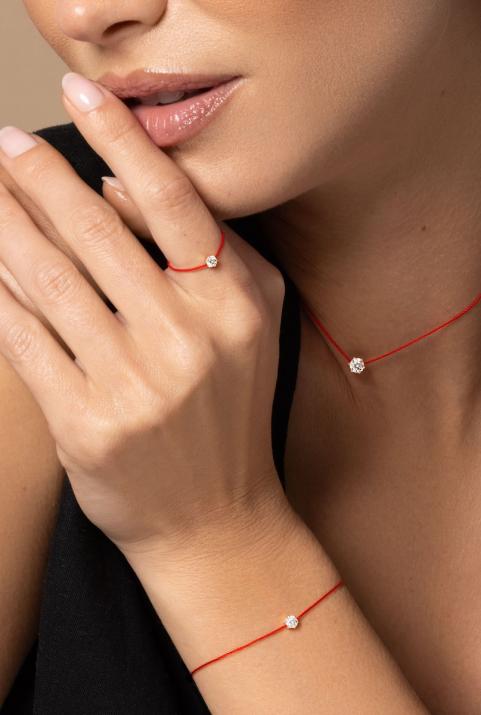 Bracelet fil So Absolu en or rose - Redline - 0++