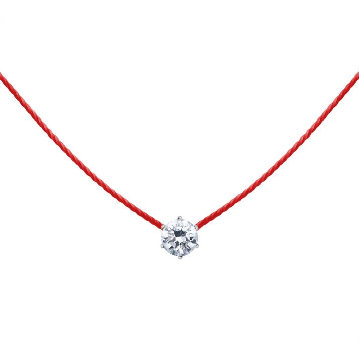 Thread Necklace Truly Absolu Or Blanc - Redline