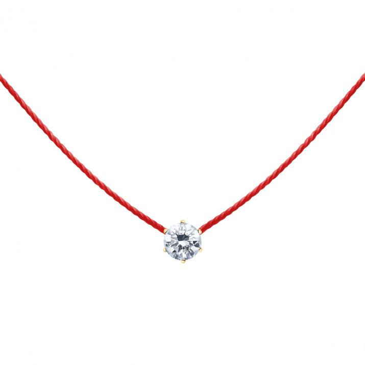 Thread Necklace Truly Absolu Or Jaune - Redline