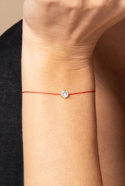 Bracelet Absolu Madly Fil Or Jaune - Redline - 0++