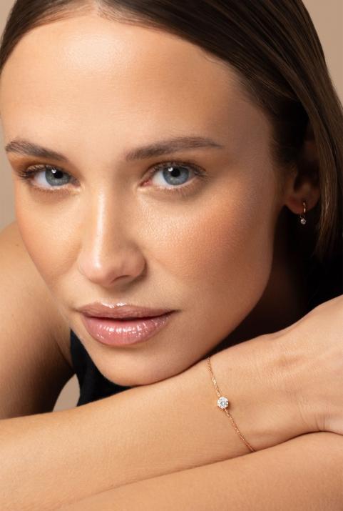 Bracelet Madly Absolu Chaine Or Rose - Redline - 0++