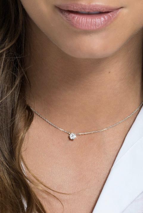 Collier Madly Absolu Chaine Or Blanc - Redline - 0++