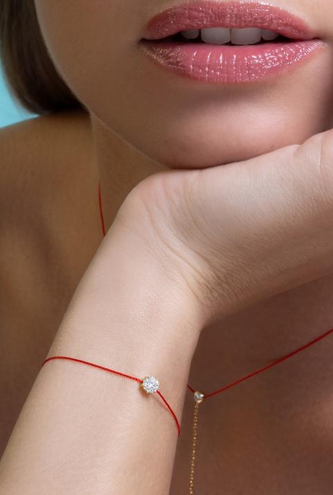 Bracelet Deeply Absolu Fil Or Jaune - Redline - 0++