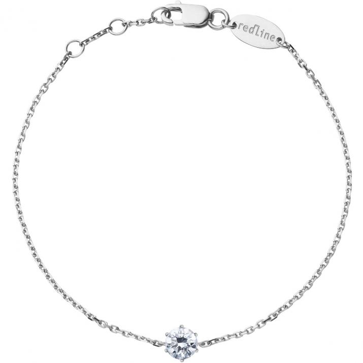 Bracelet Madly Absolu Chaine Or Blanc - Redline - 0++