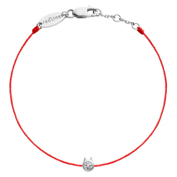 Bracelet Enfant Mini Pure Cat Or Blanc - Redline