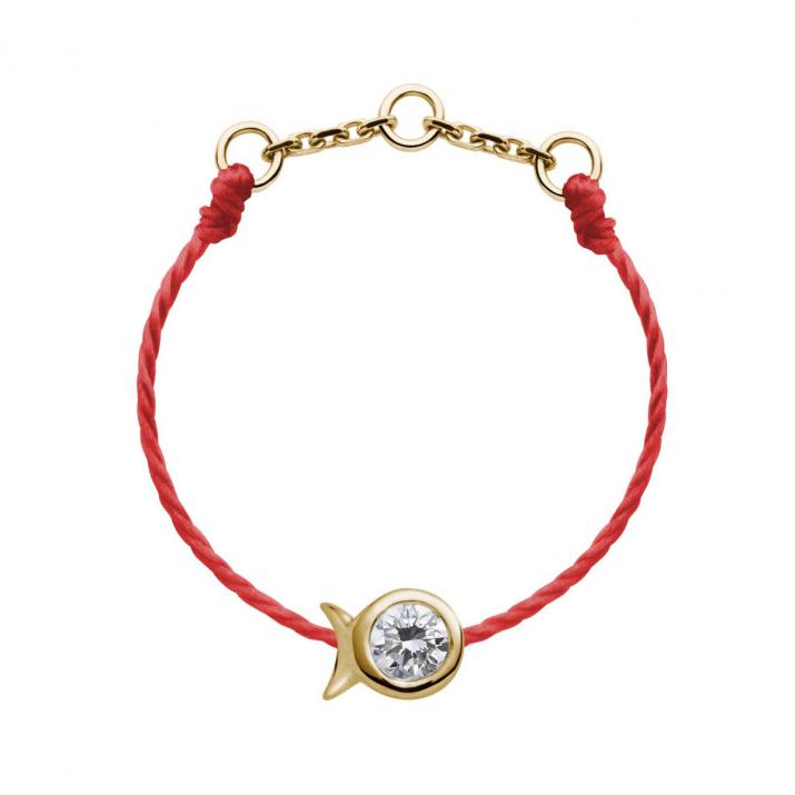 Bague Fil Mini Pure Fish Or Jaune - Redline - 0++