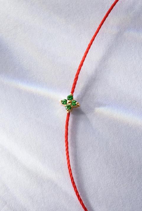 Bracelet Fil Shiny Saphir  Or Jaune - Redline - 0++