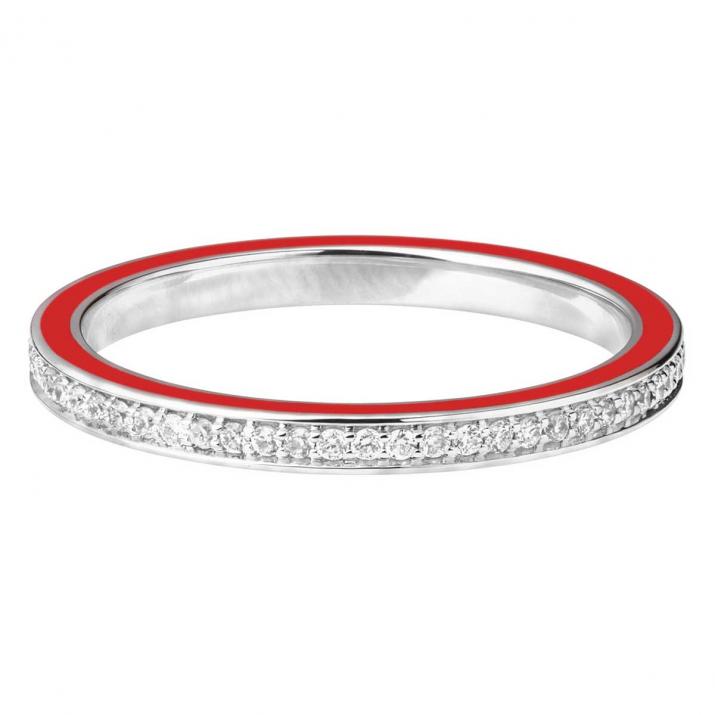Bague Si Joli Amour or blanc - Redline - 0++