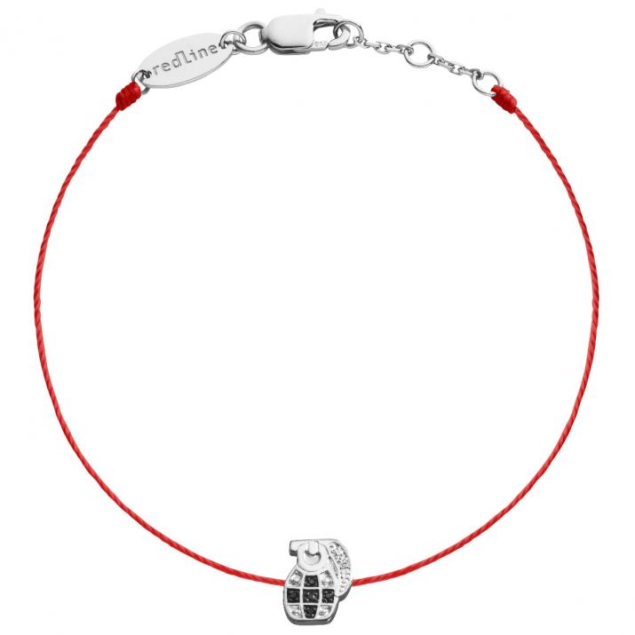 Bracelet Fil Homme Boum Or Blanc - Redline - 0++
