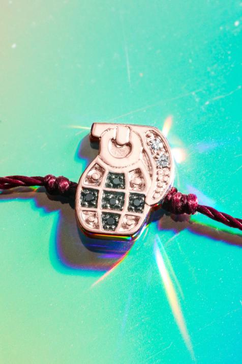 Bracelet Fil Homme Boum Or Rose - Redline - 0++