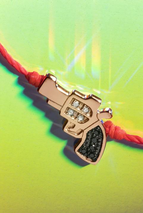 Bracelet Bang Bang Homme Fil Or Jaune - Redline - 0++