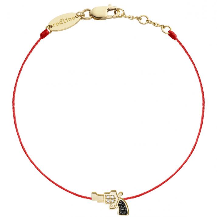 Bracelet Bang Bang Homme Fil Or Jaune - Redline - 0++