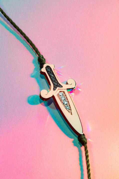 Bracelet Fil Homme Cut Or Rose - Redline - 0++