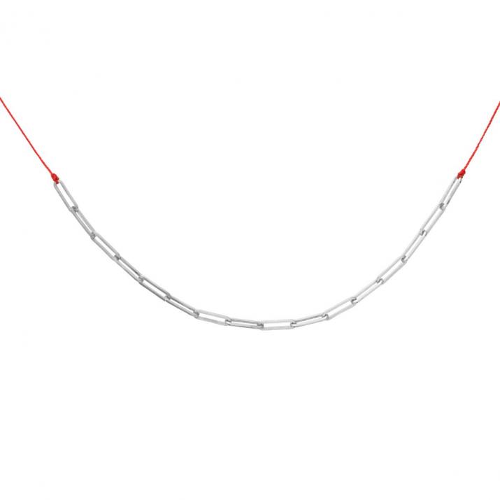 Collier My Way fil or blanc - Redline - 0++