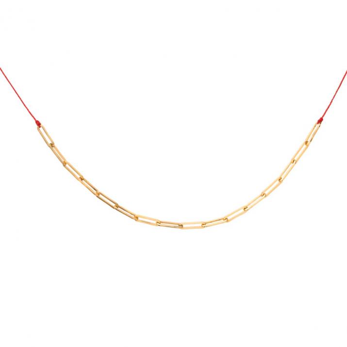 Collier My Way fil or jaune - Redline - 0++