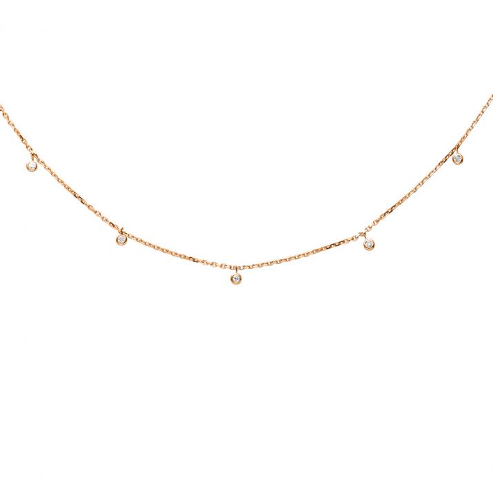 Collier femme Skylight Or rose - Redline - 0++