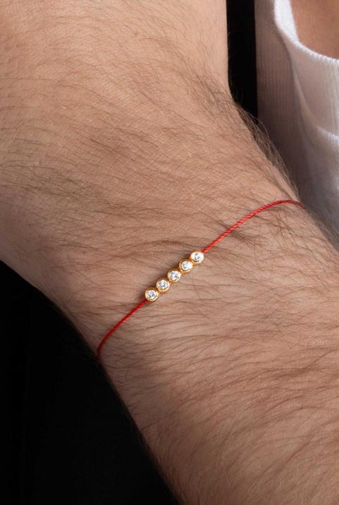River 5 Bracelet Fil Or Rose - Redline - 0++