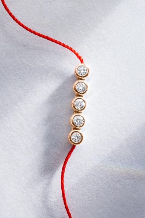 River 5 Bracelet Fil Or Rose - Redline - 0++