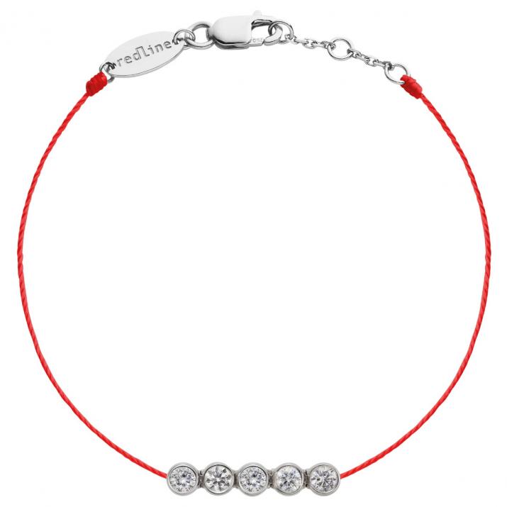 Bracelet Fil Homme River 5 Pure Or Blanc - Redline - 0++