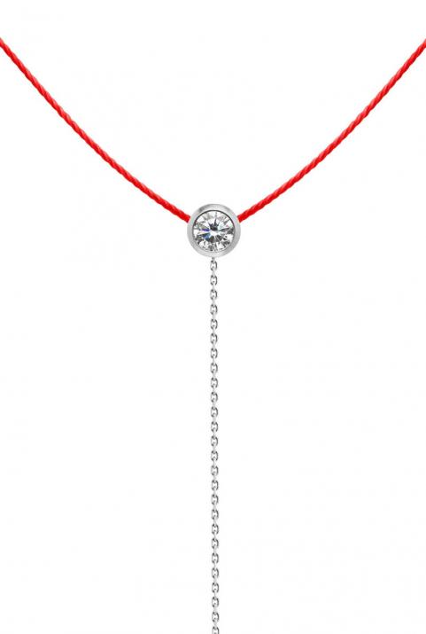 Collier Pure Seduction fil Or Blanc - Redline - 0++