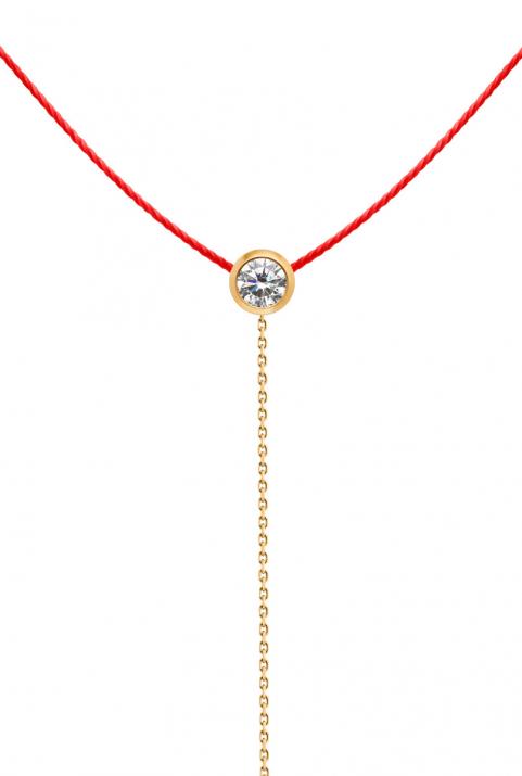 Collier Pure Seduction fil Or Jaune - Redline - 0++