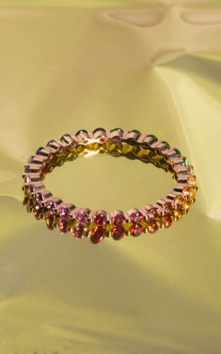 Bague Aurelange Rainbow Or Rose - Redline - 0++