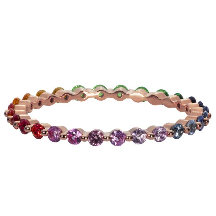 Bague Aurelange Rainbow Or Rose - Redline - 0++