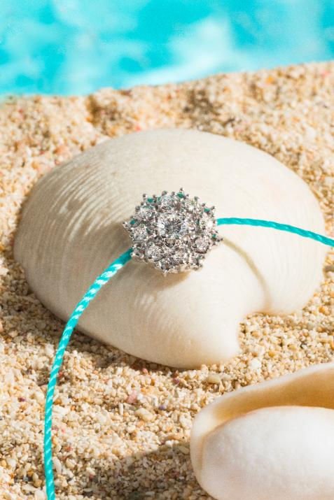 Bracelet Sunny Fil Or Blanc - Redline - 0++