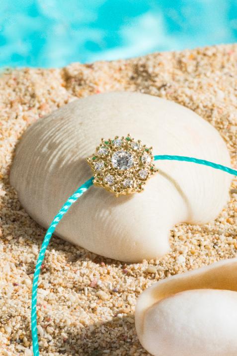 Bracelet Sunny Fil Or Jaune - Redline - 0++