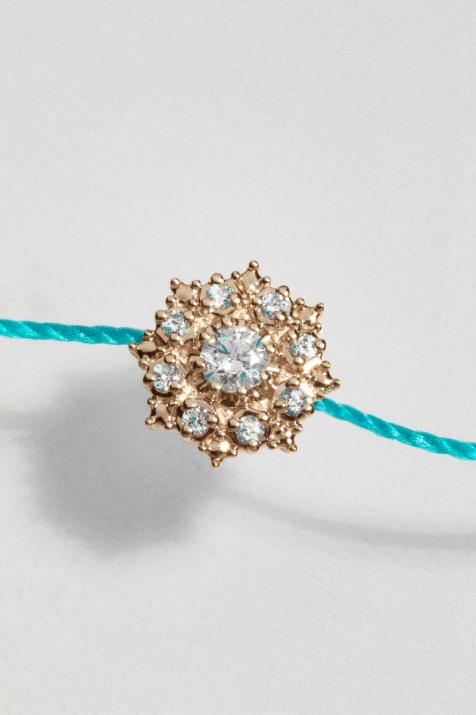 Bracelet Sunny Fil Or Rose - Redline - 0++