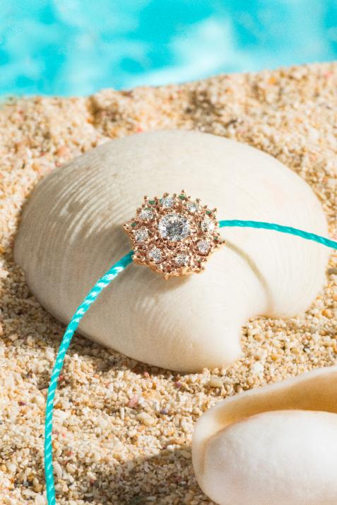 Bracelet Sunny Fil Or Rose - Redline - 0++