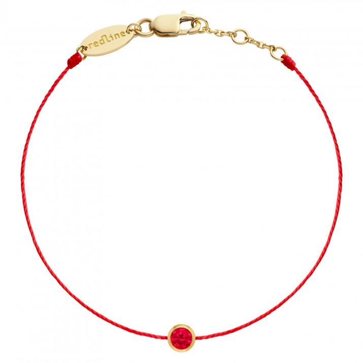 Bracelet Pure Rubis Or Jaune - Redline - 0++