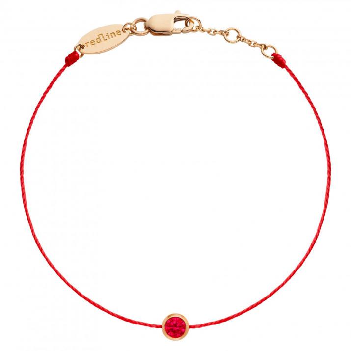 Bracelet Pure Rubis Or Rose - Redline - 0++