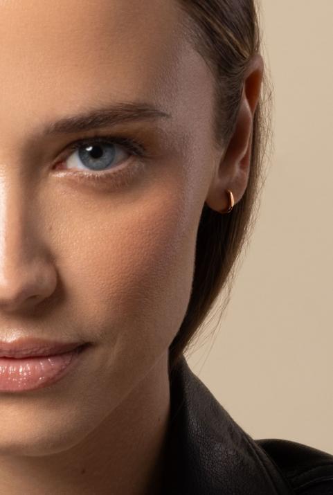 Boucle d'oreille Si Joli Mini Creole Or Or Rose - Redline - 0++