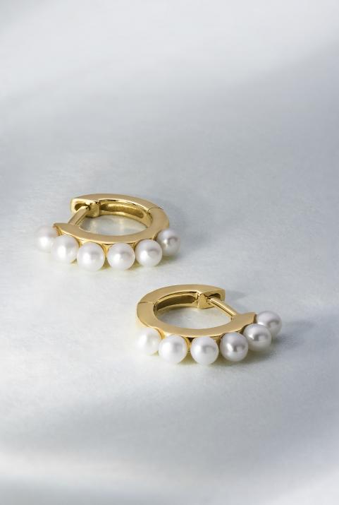 Boucle d'oreille Si Joli Mini Creole Queen Or Jaune - Redline - 0++