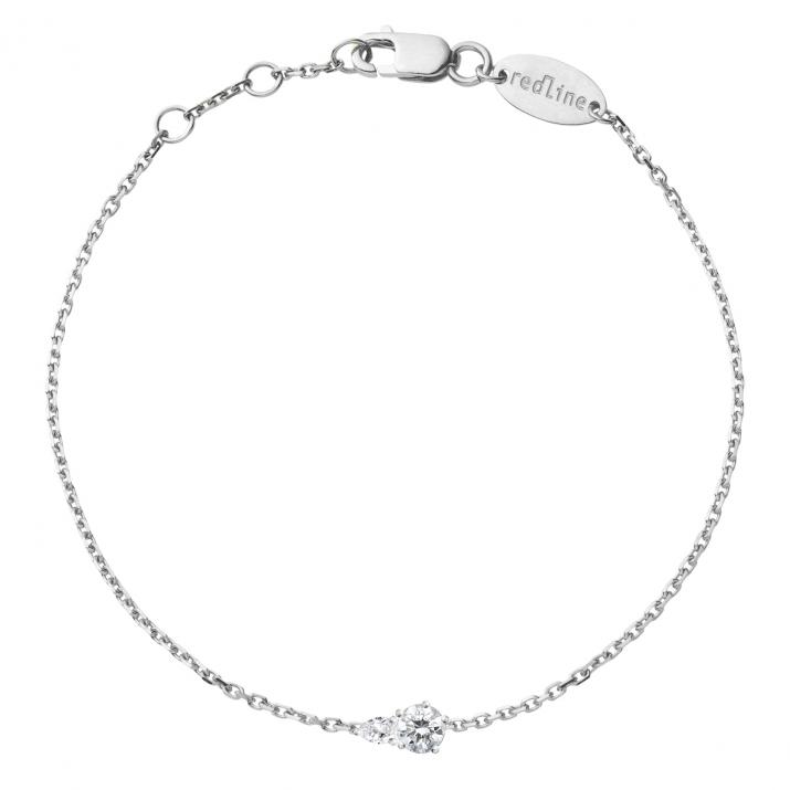 Bracelet Chaîne Abby Or Blanc - Redline - 0++