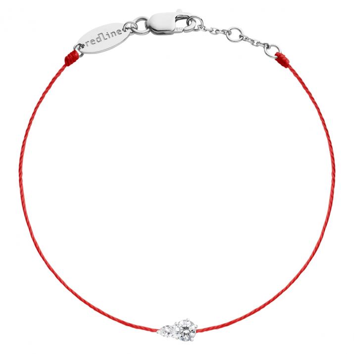 Bracelet Fil Abby Or Blanc - Redline - 0++